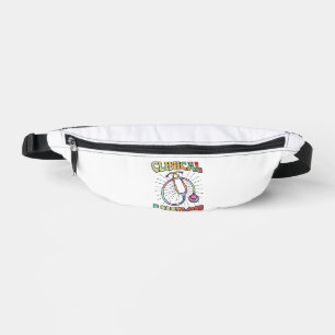 Klinische Krankenschwester Stethoscope Dekoration Bauchtasche