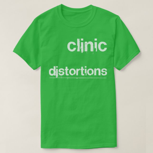 Klinische Störungen T-Shirt (Design vorne)