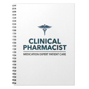 Klinischer Apotheker Medikamentenexperte Patienten Notizblock
