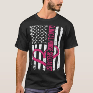 Klinischer Fachpfleger Flagge Frauen oder männlich T-Shirt