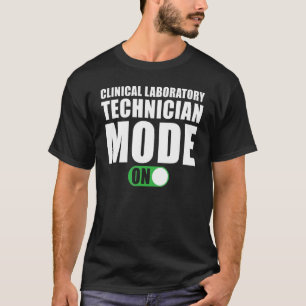 Klinischer Labortechnikmodus T-Shirt
