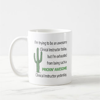 Klinischer Lehrer Krankenpflege Kaffeetasse