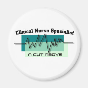 Klinisches Nurse-Speziallogo Magnet