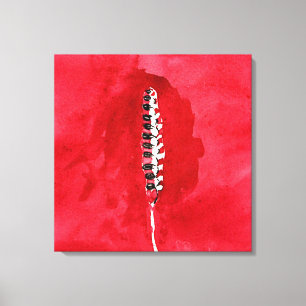 Klint - Auf der Sicht von Blume und Bäumen, Getrei Leinwanddruck