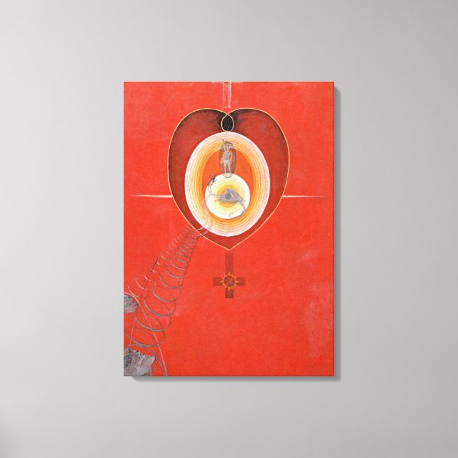 Klint - Die Taube, Nr. 08 Leinwanddruck (Vorderseite)