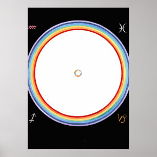 Klint - Die Taube, Nr. 14, Vintage-Kunstwerk Poster
