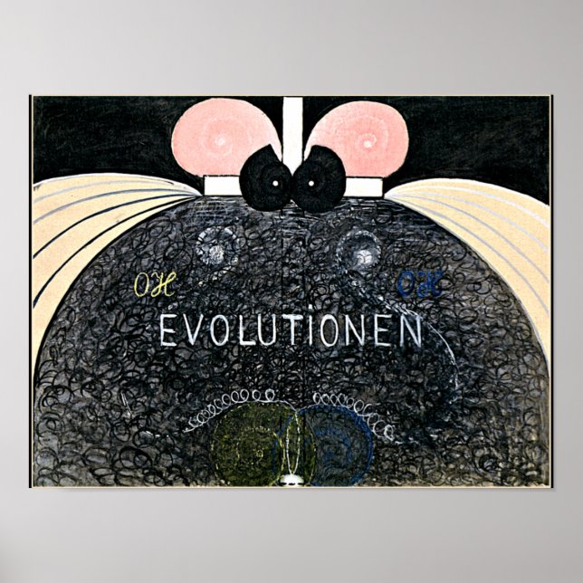 Klint - Evolution, Nr. 07, Gruppe VI, abstrakte Ku Poster (Vorne)