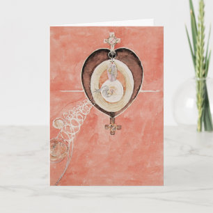 Klint - The Dove No. 10, Vintages Kunstwerk Karte