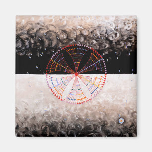 Klint - The Swan No. 10, berühmtes Bild Magnet