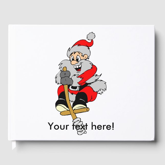 Klippe Santa Claus Gästebuch (Vorderseite)
