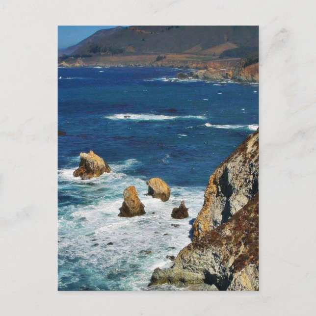 Klippen auf See Postkarte (Vorderseite)