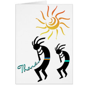 Klippen-Bewohner, Kokopelli, Ureinwohner-Tänzer