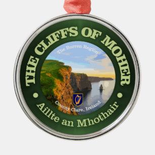 Klippen der Moher Ornament Aus Metall