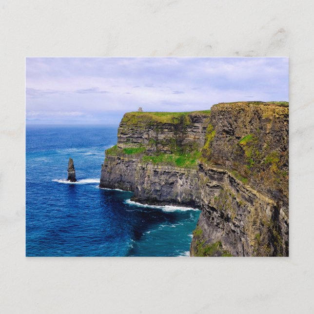 Klippen der Moher Postkarte (Vorderseite)