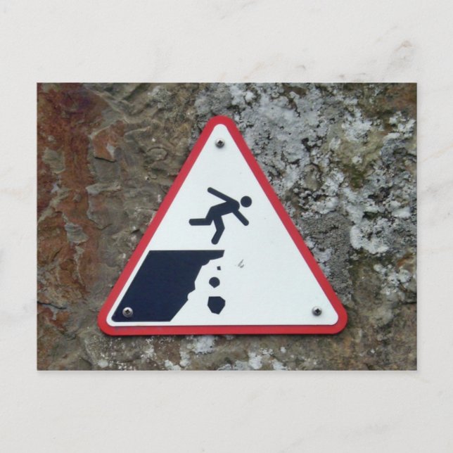 Klippen der Moher-Zeichen-Postkarte Postkarte (Vorderseite)