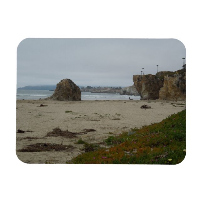 Klippen entlang der Küste von Pismo Magnet (Horizontal)