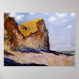 Klippen in der Nähe von Pourville Poster