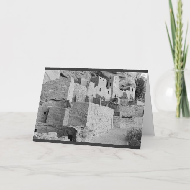 Klippen-Palast, Nationalpark MESAs Verde Karte (Vorderseite)