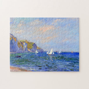 Klippen & Sailboote, Pourville Monet Kunstvoll wan Puzzle