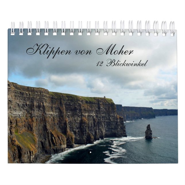 Klippen von Moher   12 Blickwinkel Kalender (Titelbild)