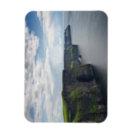 Klippen von Moher in Irland, rechteckiger Magnet