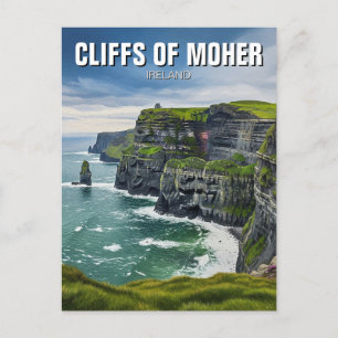 Klippen von Moher Ireland Travel Postkarte