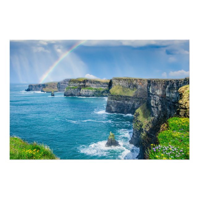 Klippen von Moher, Irland Fotodruck (Vorne)