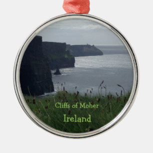 Klippen von Moher Irland - irische Ornament Aus Metall