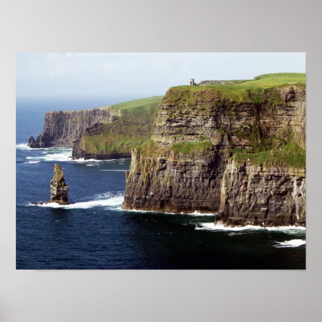 Klippen von Moher Irland Poster (Vorne)