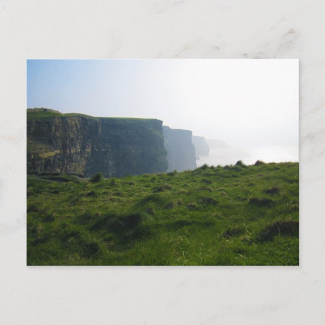 Klippen von Moher - Irland Postkarte (Vorderseite)