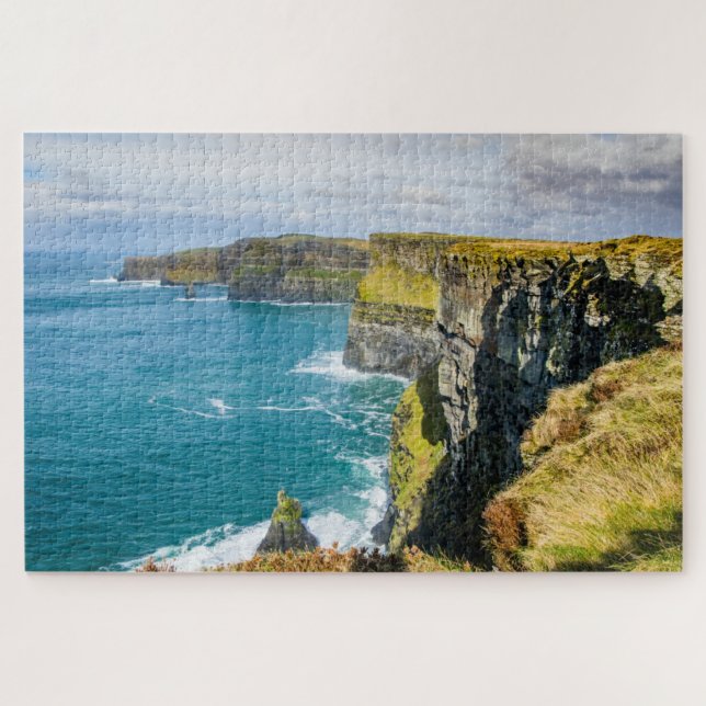 Klippen von Moher, Irland Puzzle (Horizontal)