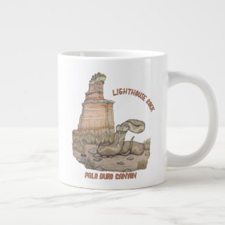 Klippensignalstein-Klapperschlange Jumbo-Tasse