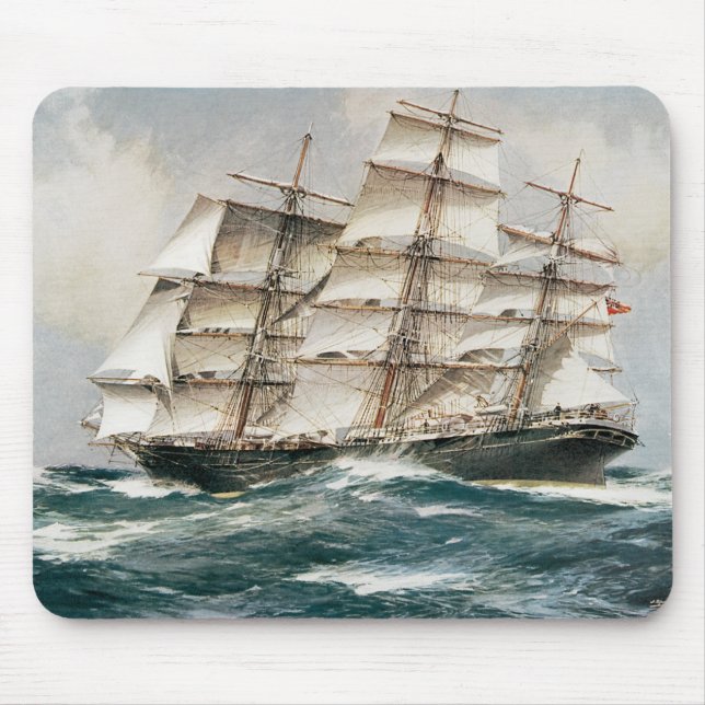 Klippersegler Torrens Mousepad (Vorne)