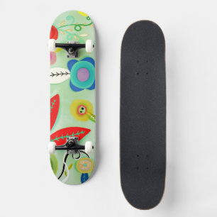 klischee alter 70er Jahre Vintage Skateboard Surf
