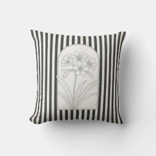 Klivia Elegante Blume Botanisch Kissen
