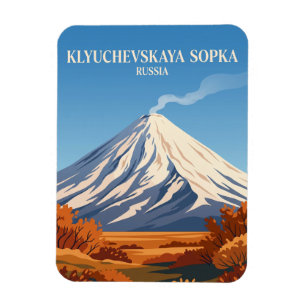 Kljutschewskaja Sopka Russland Magnet