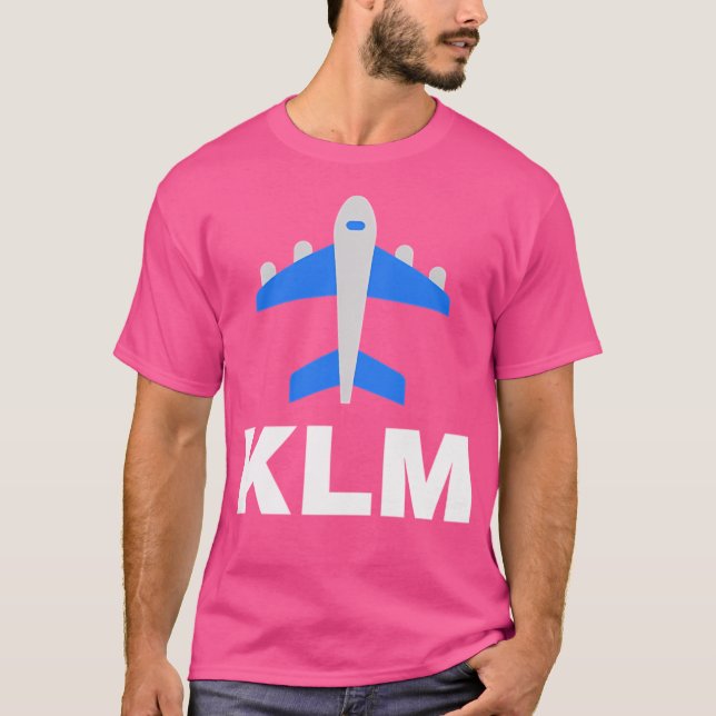 Klm Royal Dutch Airlines T-Shirt (Vorderseite)