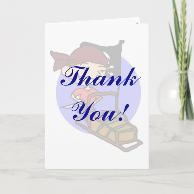 Klondike 2006 Thank you Card Dankeskarte (Vorderseite)