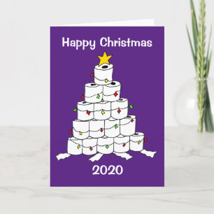 Kloo-Rolle 2020 Weihnachtsbaum Feiertagskarte