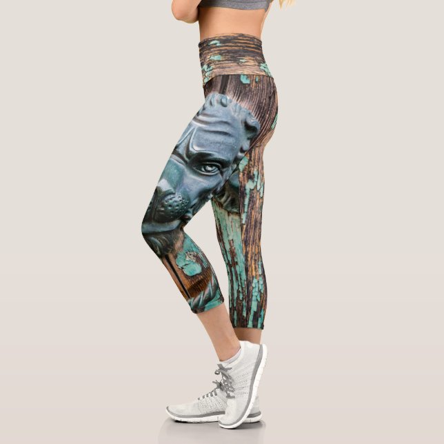 Klopfen an der Himmelstür Capri Leggings (Links)