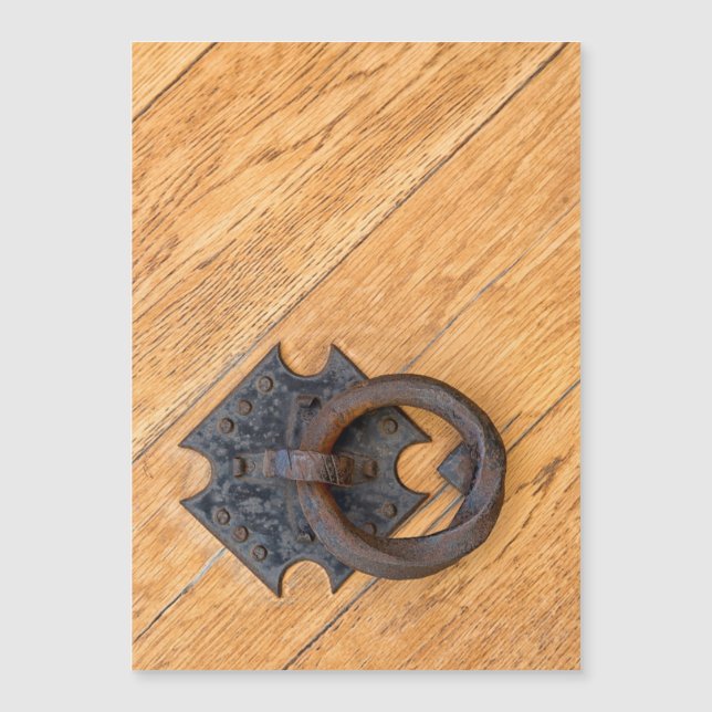 Klopfen Magnetkarte (Vorderseite)