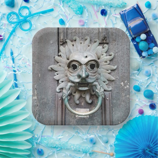 Klopfen Pappteller (Party)