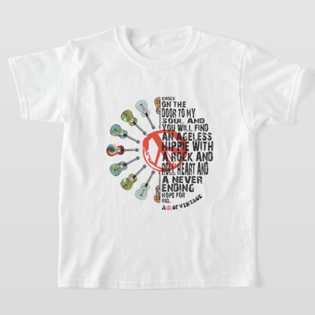 Klopfen Sie an die Tür meines Souls T-Shirt (Ablage )