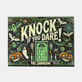 Klopfen Sie ein, wenn Sie mit einer Personalisiert Fußmatte