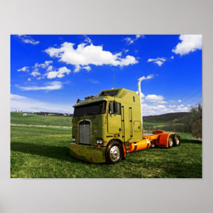 Kloppy's Kenworth K100 #1 Poster
