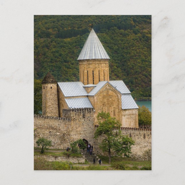 Kloster Ananuri Georgien Postkarte (Vorderseite)