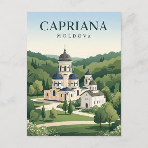 Kloster Capriana Moldawien Postkarte