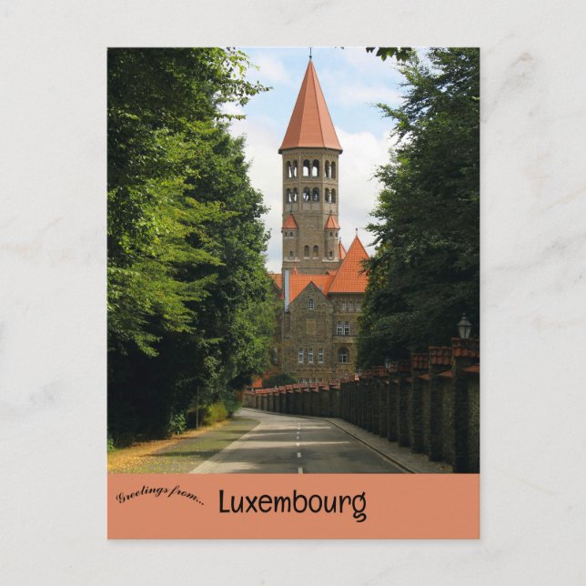 Kloster Clervaux Luxemburg Postkarte (Vorderseite)