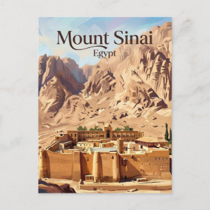 Kloster der Heiligen Katharina Ägypten Postkarte
