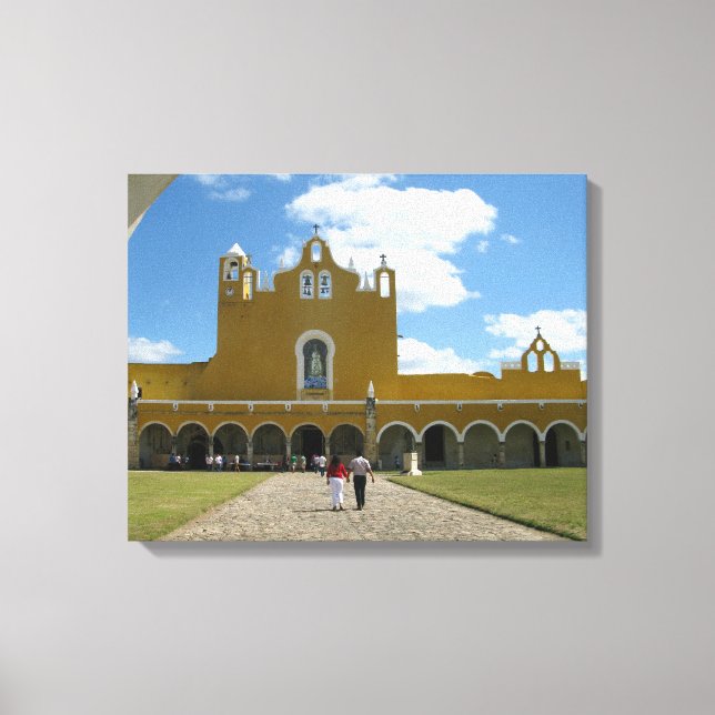 Kloster Izamal, Yucatán/Mexiko Leinwanddruck (Vorderseite)